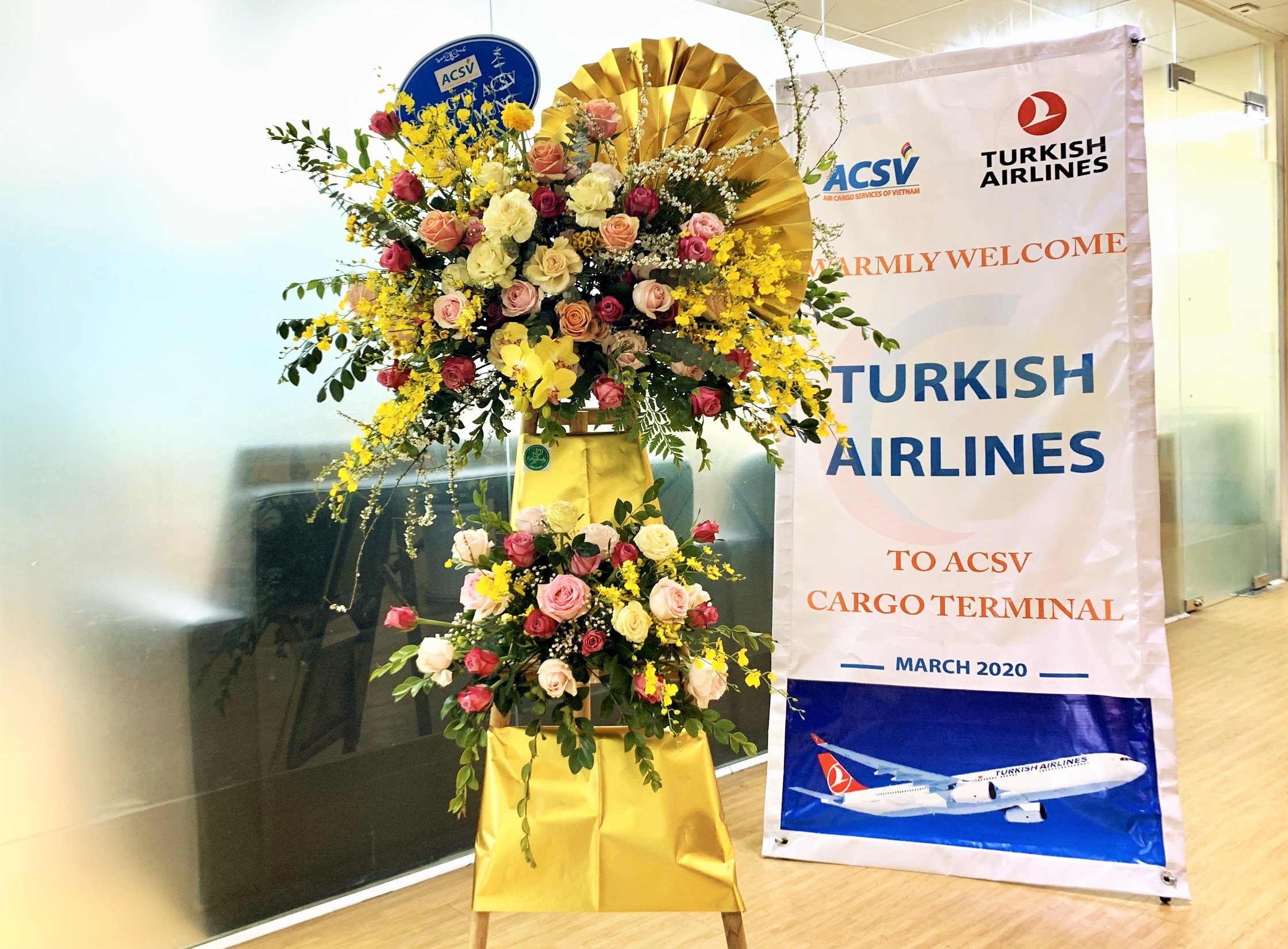 CHÀO ĐÓN CHUYẾN BAY ĐẦU TIÊN CỦA TURKISH AIRLINES DO ACSV KHAI THÁC NGÀY 02/3/2020